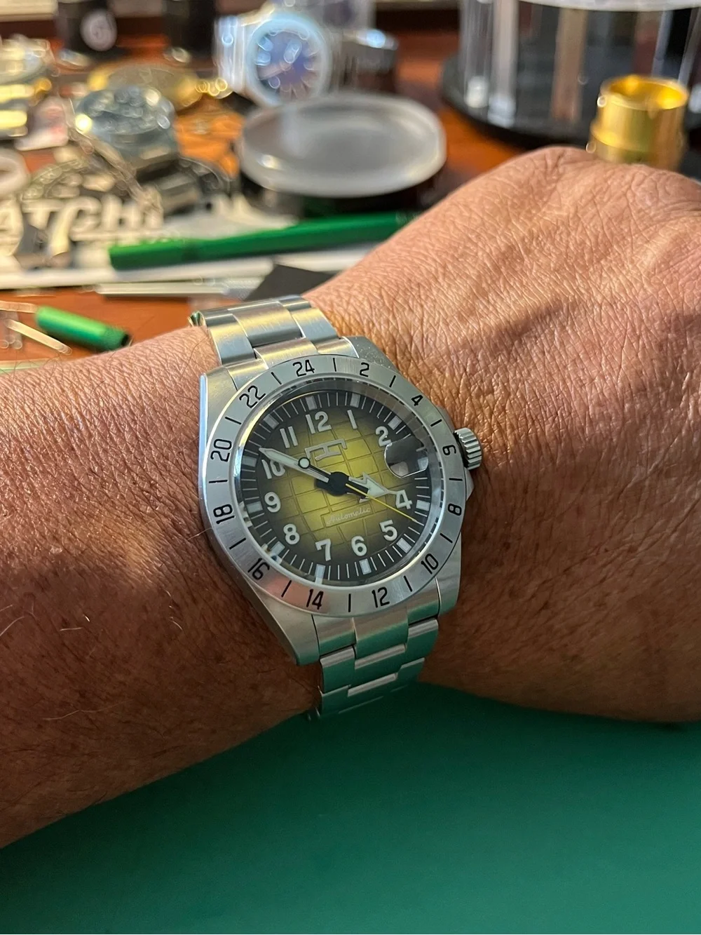 Watch,  “Explorer” Elm Technologies edition by Watchdog Time Co.